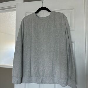 Women’s Lounge Sweatshirt, Gray XL